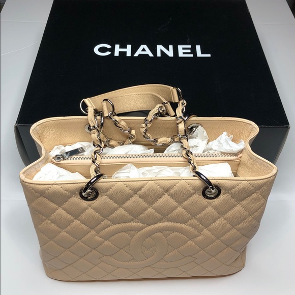 CHANEL Handbags - SOLD CHANEL Caviar Grand Shopping Tote SOLD